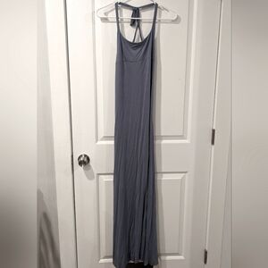 Blue Strappy Maxi dress